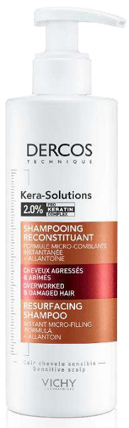 DERCOS TECHNIQUE KERASOL SHAMPOO RISTRUTTURANTE 250 ML - Farmapanda Srl