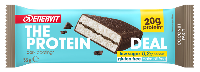 ENERVIT PROTEIN DEAL COCONUT 55 G - Farmapanda Srl