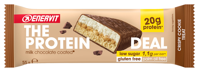ENERVIT PROTEIN DEAL COOKIE 55 G - Farmapanda Srl
