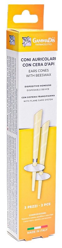CONI AURICOLARI 2 PEZZI GAMMADIS - Farmapanda Srl