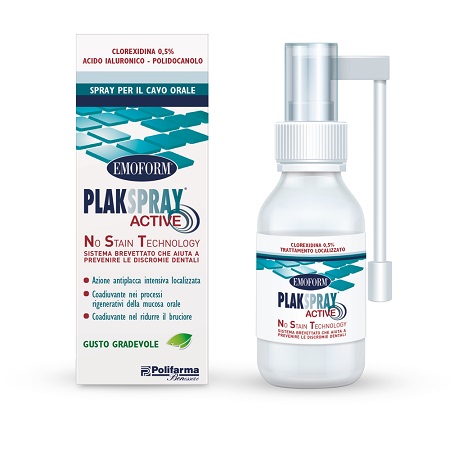EMOFORM PLAK SPRAY ACTIVE 50 ML - Farmapanda Srl