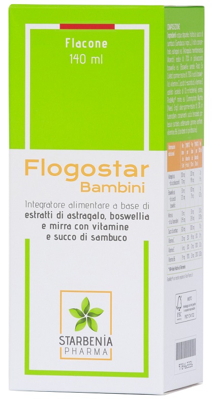 FLOGOSTAR BIMBI 140 ML - Farmapanda Srl