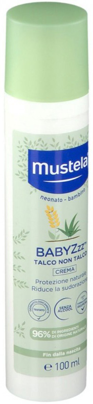 MUSTELA BABYZZZ TALCO NO TALCO 100 ML - Farmapanda Srl