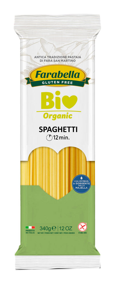 FARABELLA BIO SPAGHETTI MAIS-RISO 340 G - Farmapanda Srl