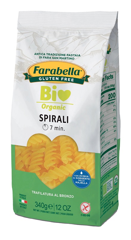 FARABELLA BIO SPIRALI MAIS-RISO 340 G - Farmapanda Srl