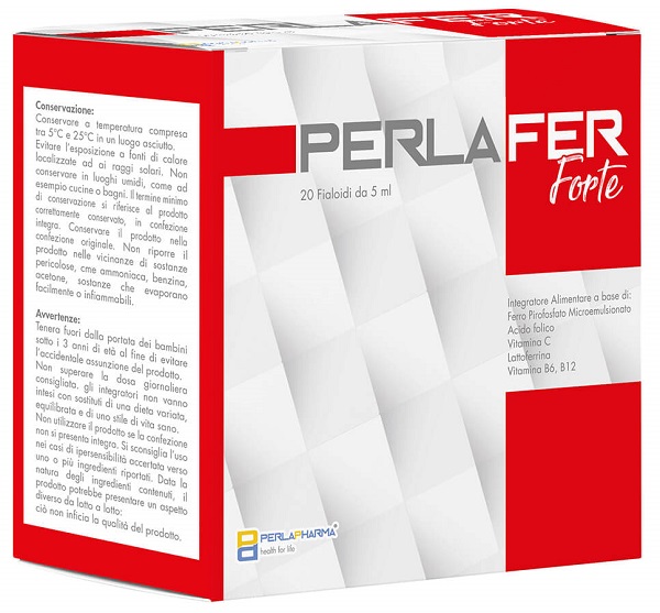 PERLAFER FORTE 20 FIALOIDI DA 5 ML - Farmapanda Srl