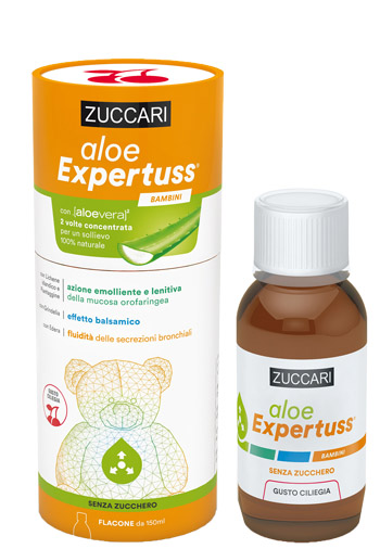 ALOE EXPERTUSS BAMBINI CILIEGIA 150 ML - Farmapanda Srl
