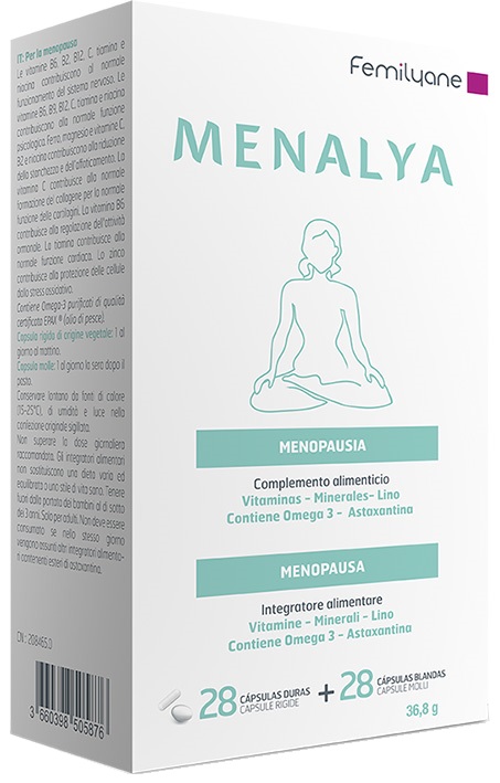 MENALYA 28 CAPSULE RIGIDE + 28 CAPSULE MOLLI - Farmapanda Srl