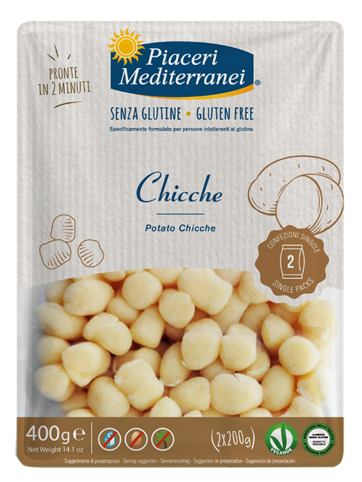 PIACERI MEDITERRANEI CHICCHE 400 G - Farmapanda Srl