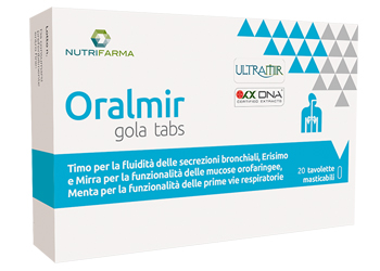 ORALMIR GOLA TABS 20 COMPRESSE - Farmapanda Srl