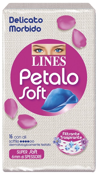 LINES PETALO SOFT ALI 16 PEZZI - Farmapanda Srl