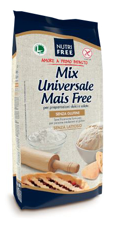 NUTRIFREE MIX UNIVERSALE MAIS FREE PREPARAZIONI DOLCI E SALATE 800 G - Farmapanda Srl