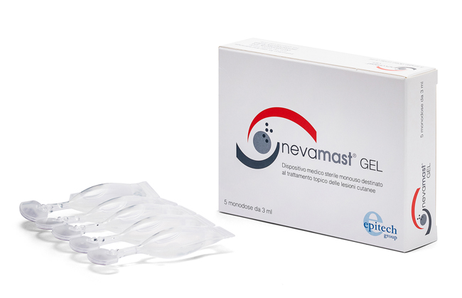 NEVAMAST GEL TRATTAMENTO TOPICO DELLE LESIONI CUTANEE 5 MONODOSE 3 ML - Farmapanda Srl