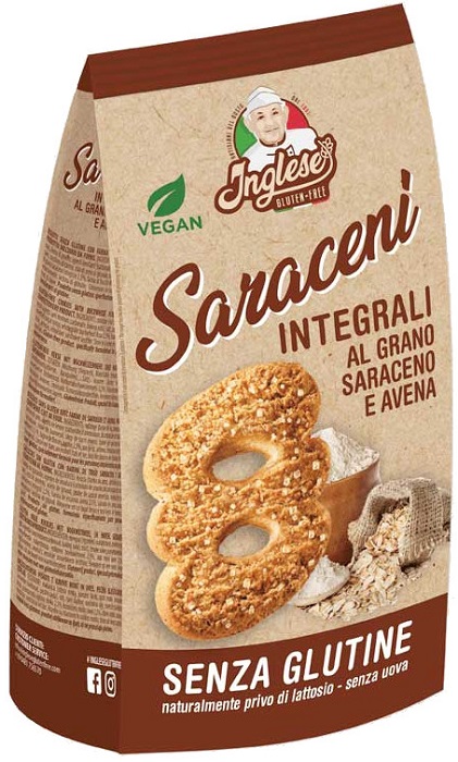 INGLESE BISCOTTI SARACENI ALL'AVENA 300 G - Farmapanda Srl