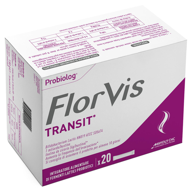 FLORVIS TRANSIT SOSPENSIONE ORALE 20 BUSTINE - Farmapanda Srl