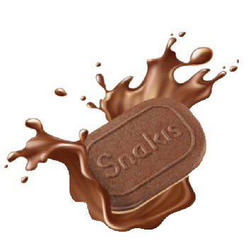 HAPPY FARM BISCOTTO CIALDA RIPIENO DI CREMA NOCCIOLA - SNAKIS NOCCIOLA 104 G - Farmapanda Srl