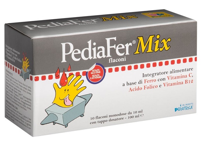 PEDIAFER MIX 10 FLACONI DA 10 ML - Farmapanda Srl