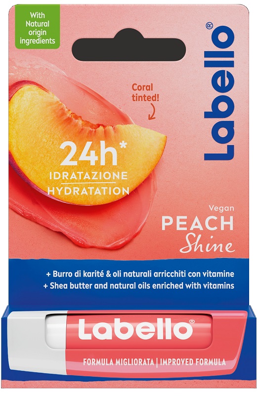 LABELLO PEACH SHINE 5 G - Farmapanda Srl