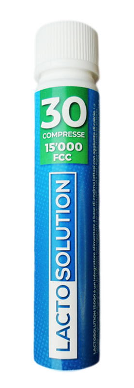 LACTOSOLUTION 15000 30 COMPRESSE - Farmapanda Srl