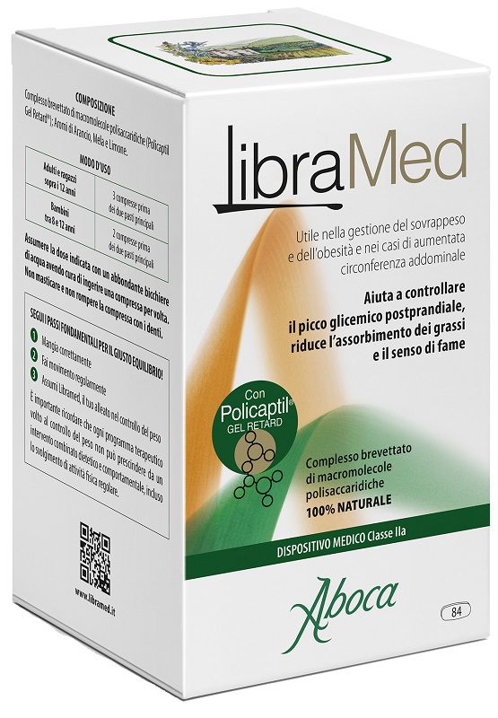 LIBRAMED 84 COMPRESSE - Farmapanda Srl