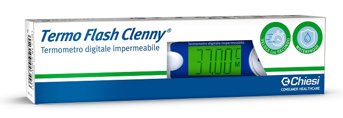 TERMOMETRO CLENNY TERMO FLASH PREDITTIVO 10 SECONDI WATERPROOF - Farmapanda Srl