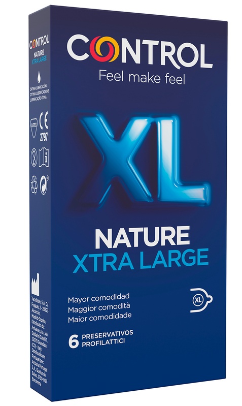 PROFILATTICO CONTROL NATURE 2,0 XL 6 PEZZI - Farmapanda Srl