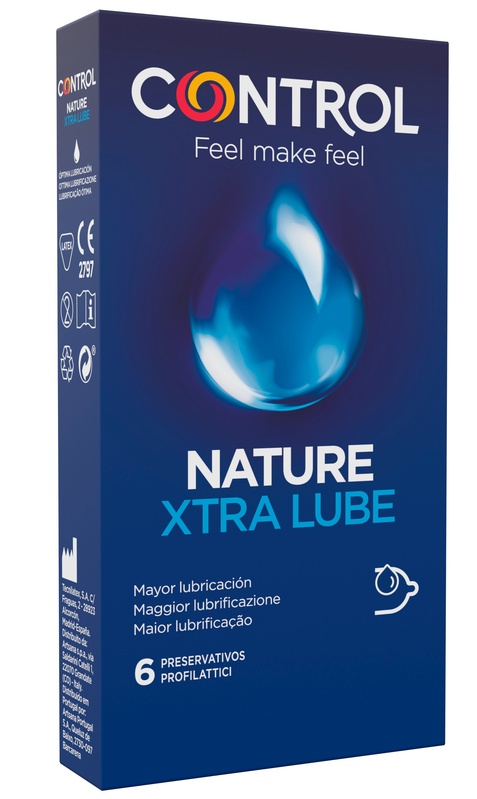 PROFILATTICO CONTROL NATURE 2,0 XTRA LUBE 6 PEZZI - Farmapanda Srl