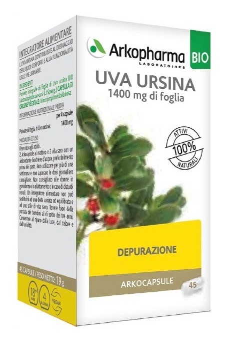 ARKO CAPSULE UVA URSINA BIO 45 CAPSULE - Farmapanda Srl