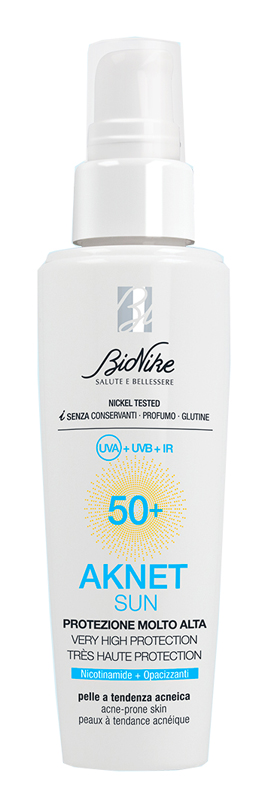 AKNET SUN PROTEZIONE MOLTO ALTA SPF50+ 50 ML - Farmapanda Srl