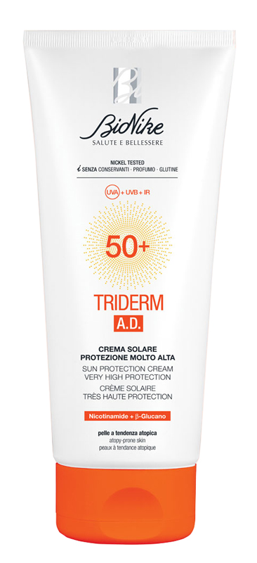 TRIDERM AD CREMA SOLARE SPF50+ 200 ML - Farmapanda Srl