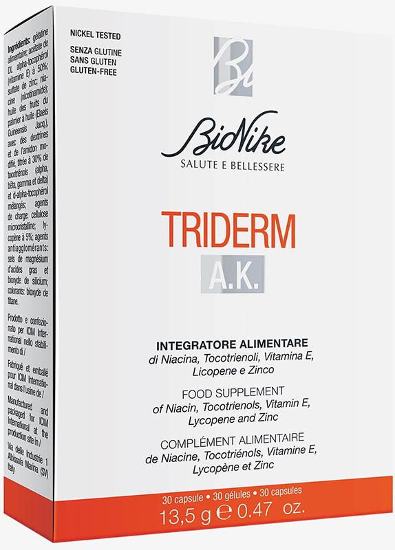 TRIDERM AK 30 CAPSULE - Farmapanda Srl