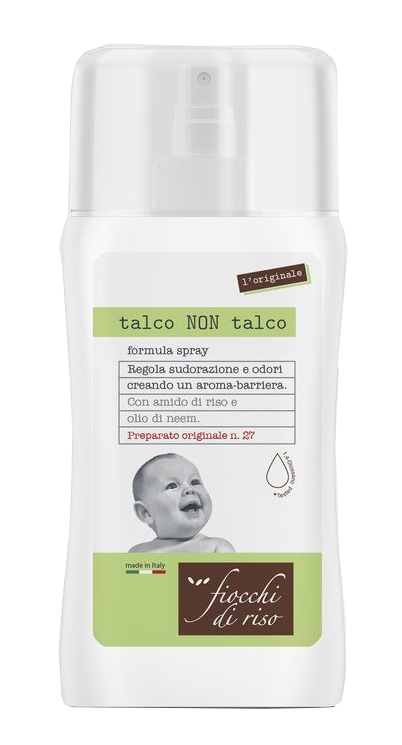 FIOCCHI DI RISO TALCO NON TALCO SPRAY 100 ML - Farmapanda Srl