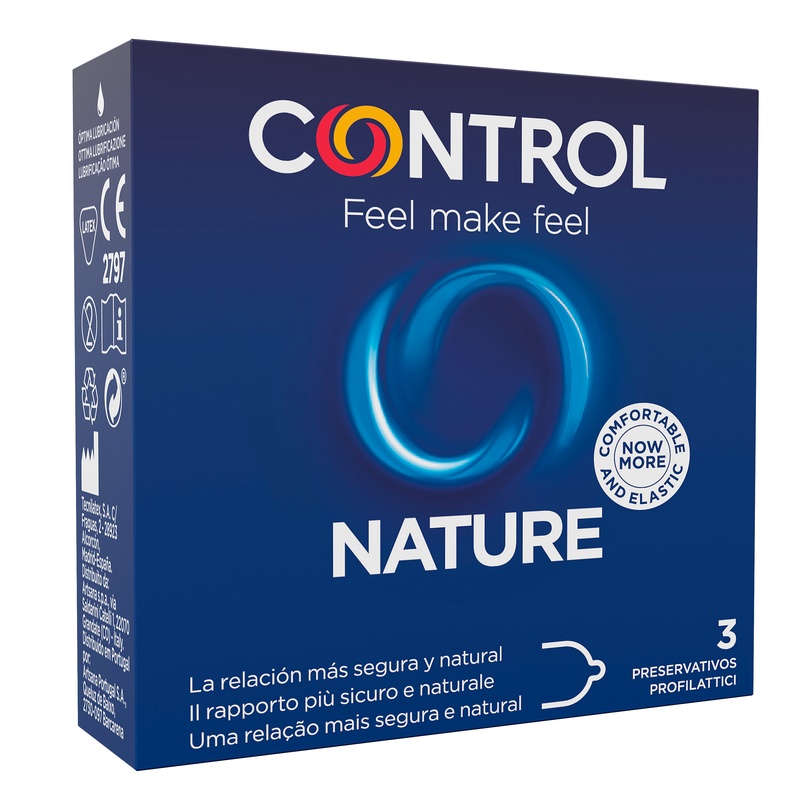 PROFILATTICO CONTROL NATURE 2,0 3 PEZZI - Farmapanda Srl