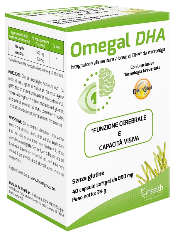 OMEGAL DHA 40 CAPSULE MOLLI - Farmapanda Srl