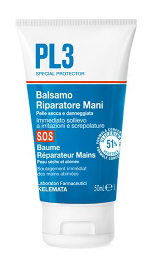 PL3 BALSAMO RIPARATORE MANI SOS 50 ML - Farmapanda Srl