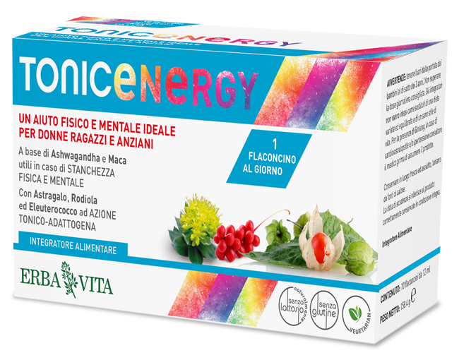 TONIC ENERGY 10 FLACONCINI DA 12 ML - Farmapanda Srl