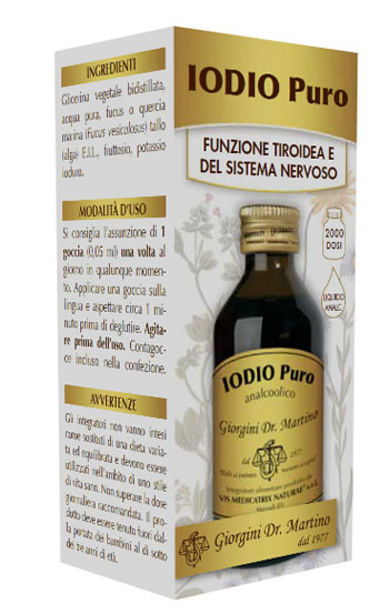 IODIO PURO ANALCOLICO 100 ML - Farmapanda Srl