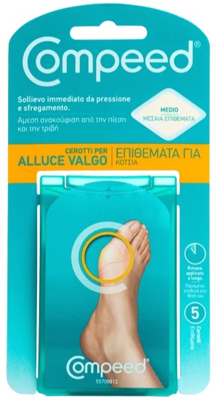 COMPEED CEROTTI PER ALLUCE VALGO 5 PEZZI - Farmapanda Srl