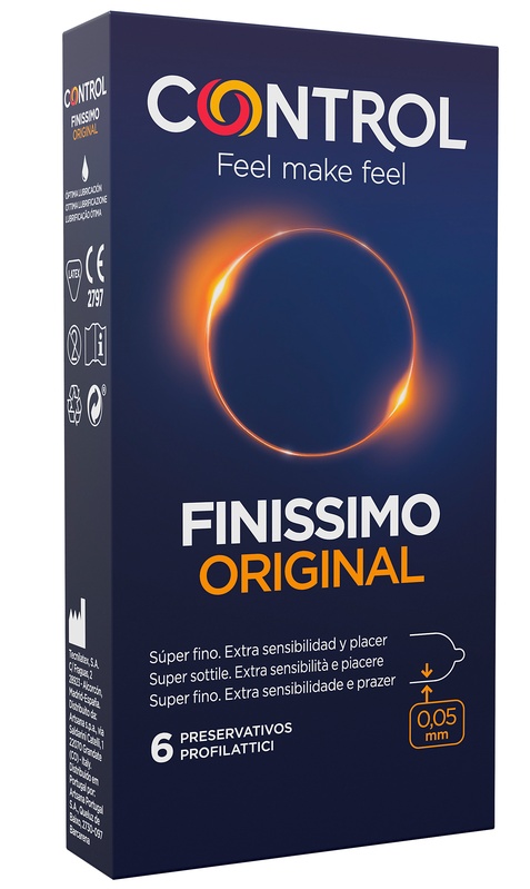 CONTROL FINISSIMO ORIGINAL 6 PEZZI - Farmapanda Srl