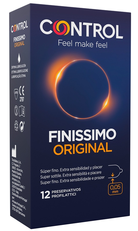 CONTROL FINISSIMO ORIGINAL 12 PEZZI - Farmapanda Srl
