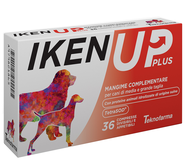 IKEN UP PLUS CANI MEDIA GRANDE TAGLIA SCATOLA 36 COMPRESSE - Farmapanda Srl