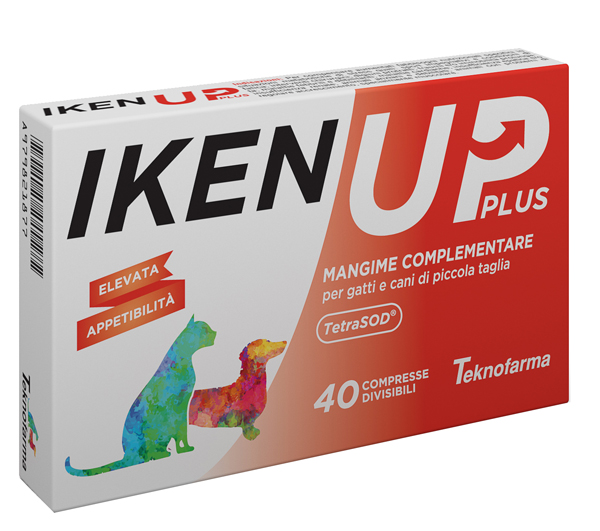 IKEN UP PLUS CANI GATTI PICCOLA TAGLIA SCATOLA 40 COMPRESSE - Farmapanda Srl