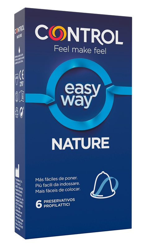 PROFILATTICO CONTROL EASY WAY NATURE 6 PEZZI - Farmapanda Srl