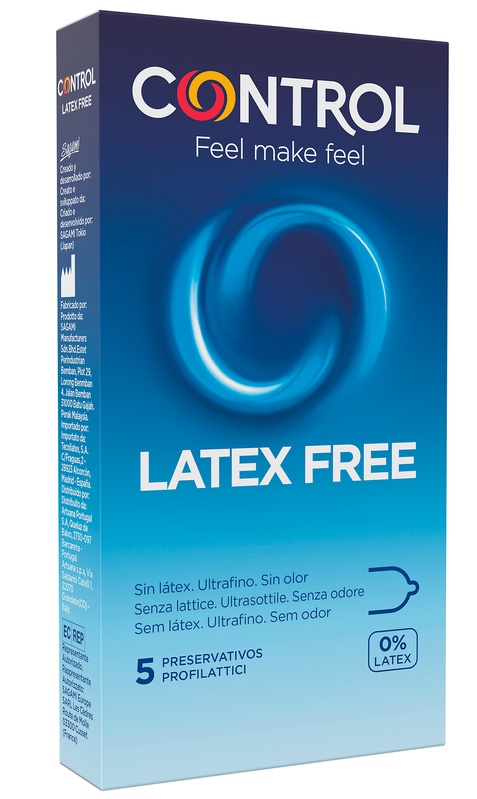CONTROL LATEX FREE 5 PEZZI - Farmapanda Srl