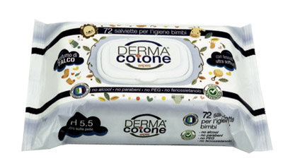 DERMACOTONE SALVIETTINE TALCO 72 PEZZI - Farmapanda Srl