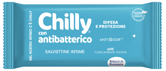 CHILLY SALVIETTE INTIME ANTIBATTERICHE 12 PEZZI - Farmapanda Srl