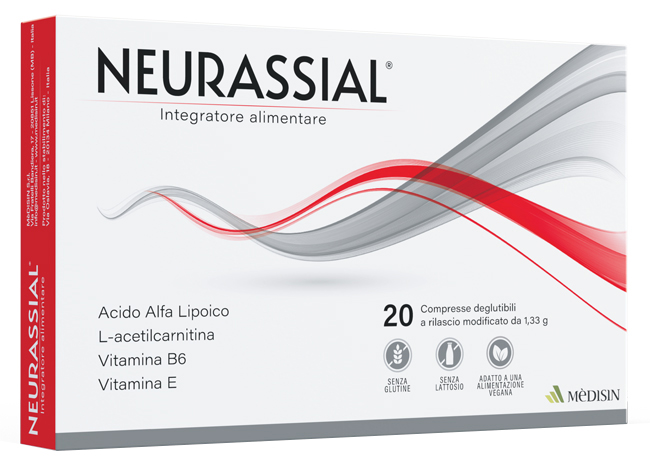 NEURASSIAL 20 COMPRESSE - Farmapanda Srl