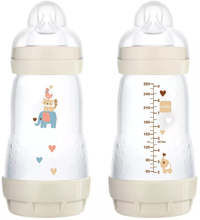 MAM BIBERON EASY START 260 ML 2+ TETTARELLA 2 NEUTRO - Farmapanda Srl