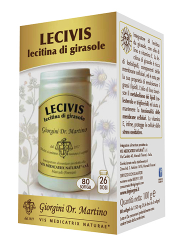 LECIVIS 100 G 80 SOFTGEL - Farmapanda Srl