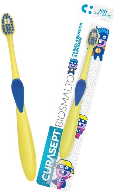 CURASEPT SPAZZOLINO BIOSMALTO KIDS 3-6 ANNI - Farmapanda Srl
